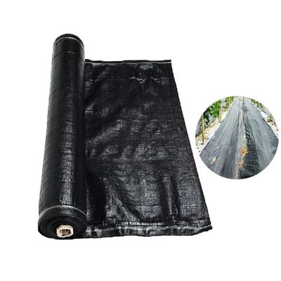 ইউভি স্থিতিশীল আগাছা বাধা মাদুর আন্ডার কাঁকড়া মাল্চ ভারী দায়িত্ব গার্ডেন ম্যাটিংয়ের অধীনে