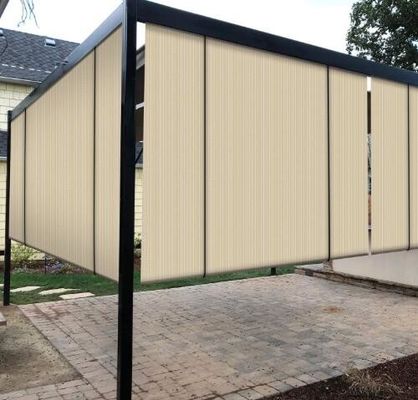 পুলের বাড়ির উঠোন ব্যালকনি উইন্ডস্ক্রিন অ্যাপার্টমেন্ট প্যাটিও রেল কভার 0.75x3 মি 0.9x3 মি 160gsm