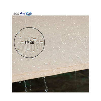 ত্রিভুজ আউটডোর বায়ু জলরোধী সূর্য ছায়া পাল কাস্টমাইজড Uv প্রতিরোধী