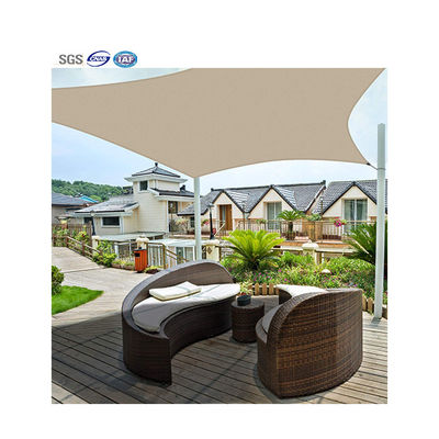 95% UV সুরক্ষা জলরোধী ছায়া পাল হলুদ আউটডোর